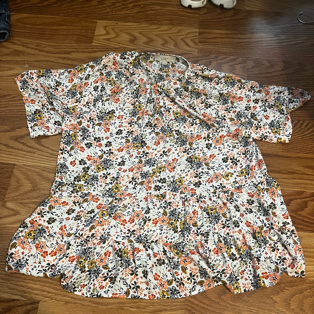 Floral Print Blouse